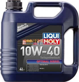 Моторное масло LIQUI MOLY Optimal Diesel 10W-40 4 л