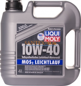 Моторное масло LIQUI MOLY MoS2 Leichtlauf 10W-40 4 л